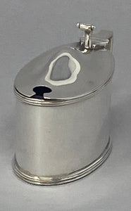 Antique Silver Georgian Style Mustard Pot