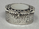 Load image into Gallery viewer, Silver and Mother of Pearl Box
