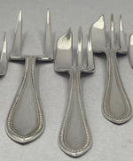 Load image into Gallery viewer, Antique Silver Plated Pastry Set
