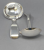 Load image into Gallery viewer, Pair of Antique Silver Plated Sauce Ladles
