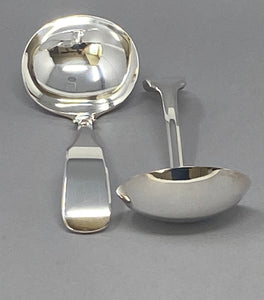 Pair of Antique Silver Plated Sauce Ladles