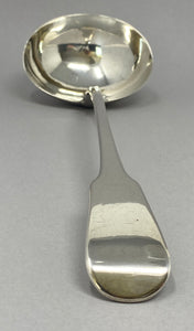 Antique Silver George III Soup Ladle