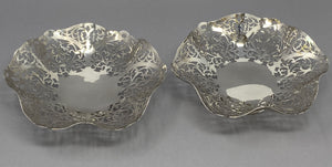 Pair of Silver Sweet dishes
