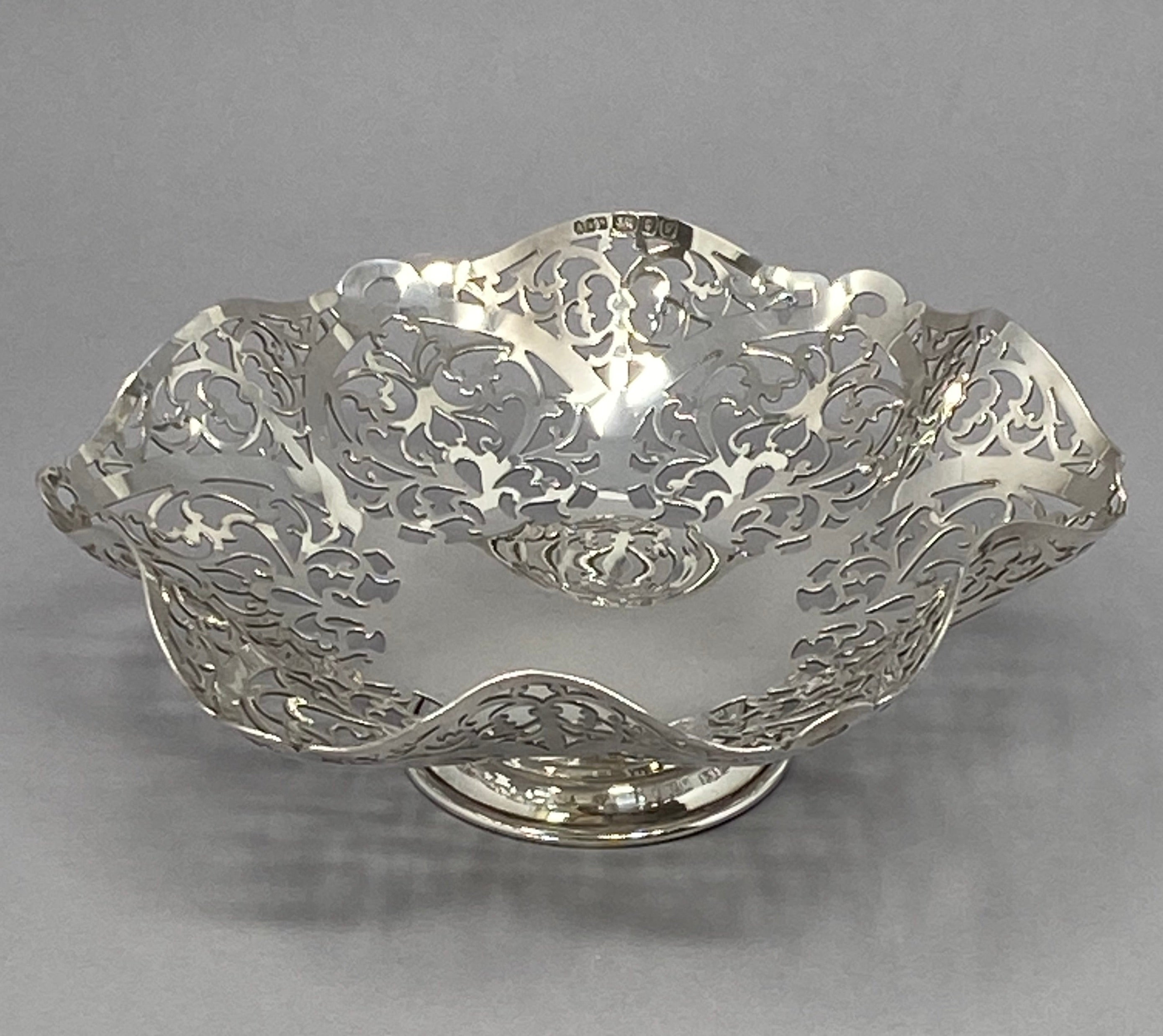 Pair of Silver Sweet dishes