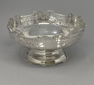 Hand Pierced Silver Bowl
