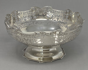 Hand Pierced Silver Bowl