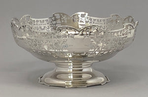 Hand Pierced Silver Bowl