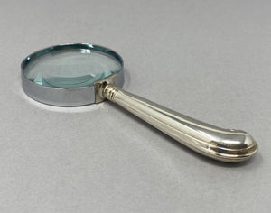 Antique Silver Handled Magnifying Glass