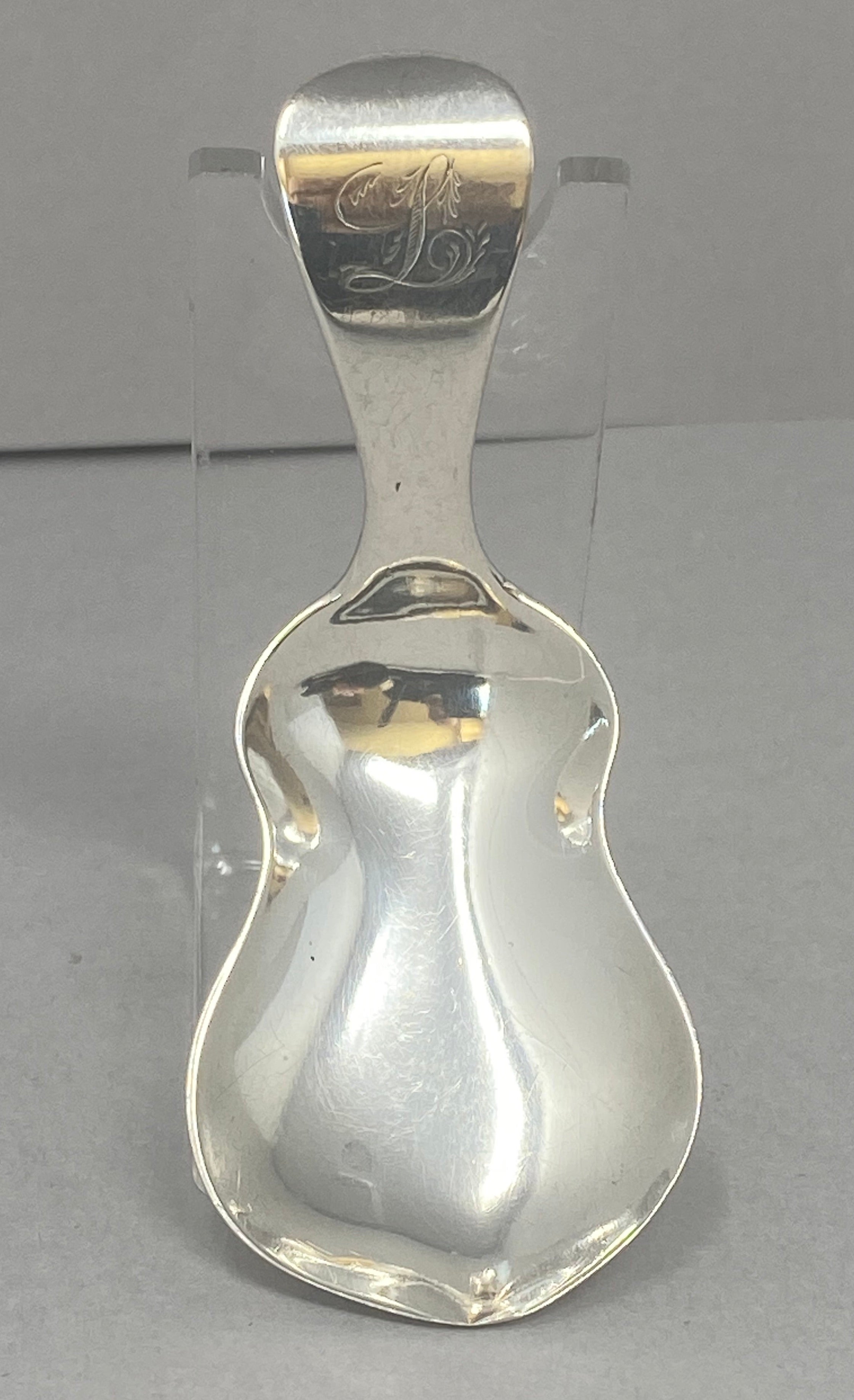Antique George III Silver Caddy Spoon