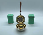 Load image into Gallery viewer, English Silver Tea Strainer and Drip Bowl
