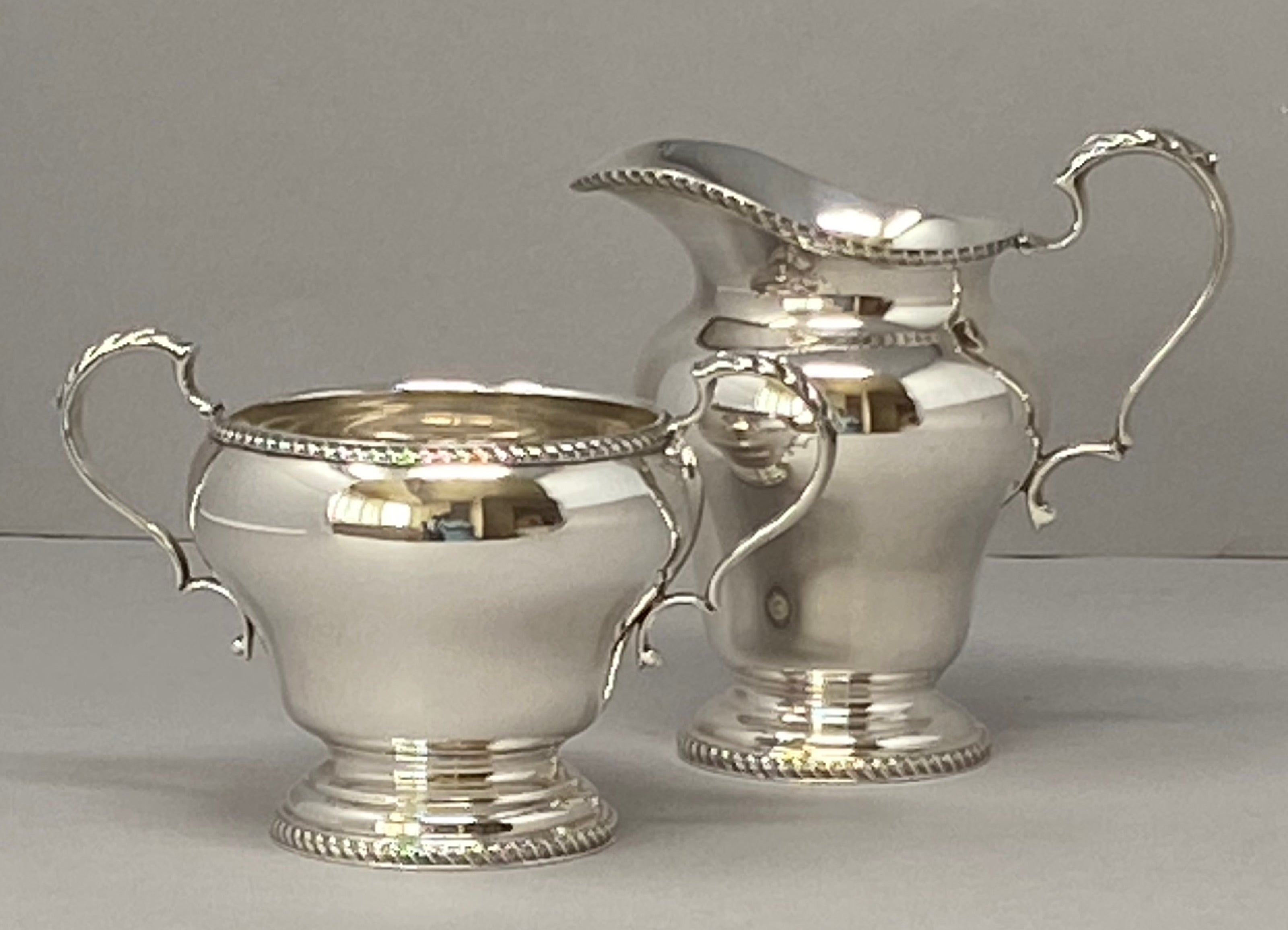 Silver Tea and Coffee Set - four pieces