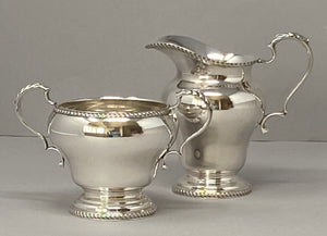 Silver Tea and Coffee Set - four pieces