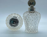 Load image into Gallery viewer, Pair of Antique Silver and Glass Perfume Bottles
