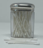 Load image into Gallery viewer, Antique Victoria Silver and Glass Dresser Jar
