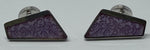 Load image into Gallery viewer, Lilac and Silver Cufflinks
