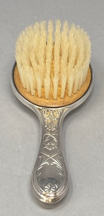 Load image into Gallery viewer, Silver Plated Pure Bristle Hair Brush
