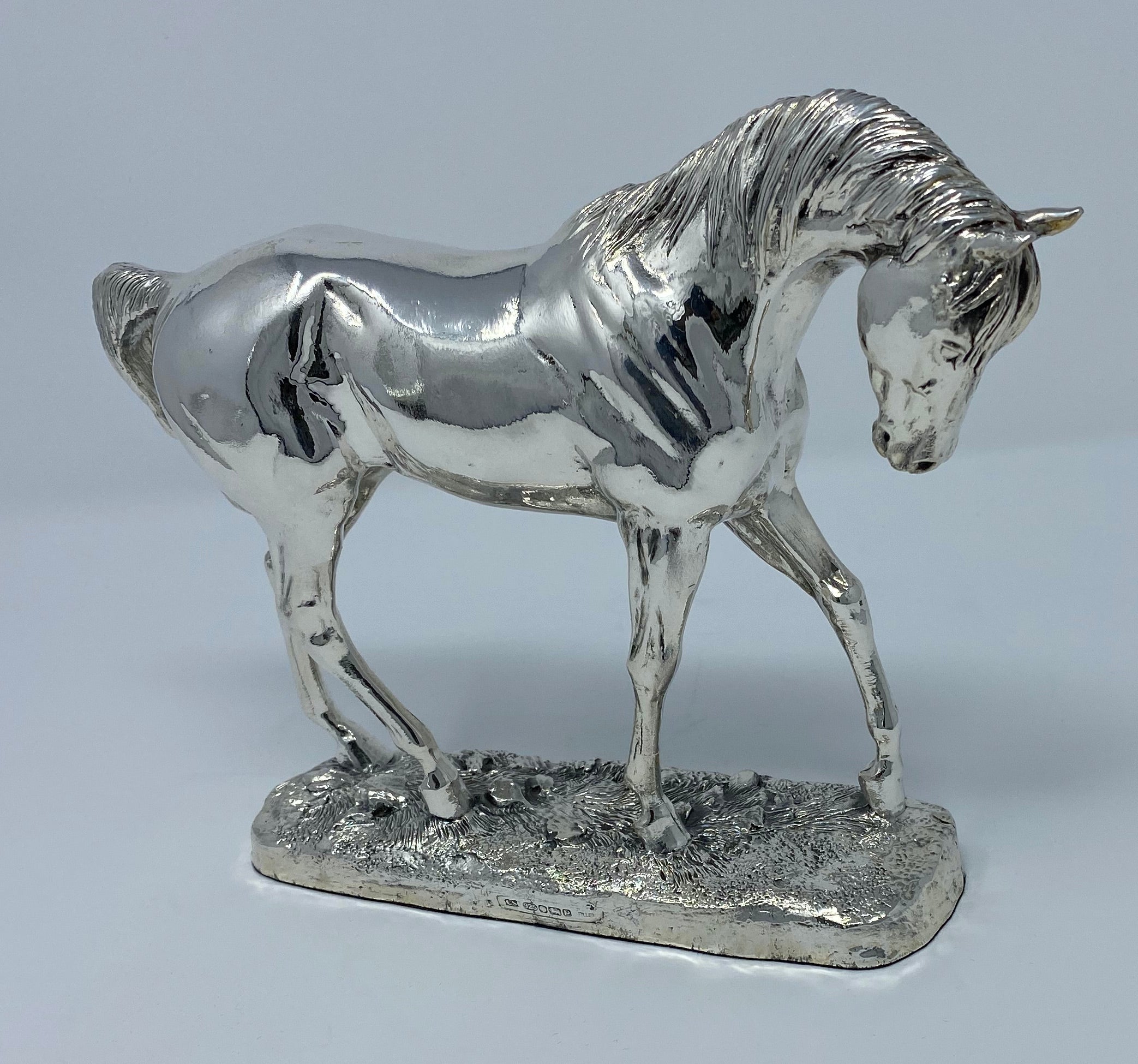 Sterling Silver Horse, Thoroughbred