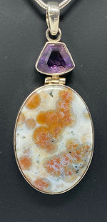 Load image into Gallery viewer, Amethyst and Jasper Necklace
