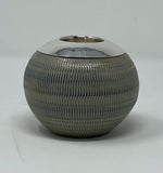 Load image into Gallery viewer, Silver and Ceramic/Stone Match striker

