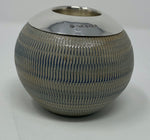 Load image into Gallery viewer, Silver and Ceramic/Stone Match striker
