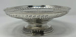 Load image into Gallery viewer, Antique Silver Pierced Dish on a Pierced Foot
