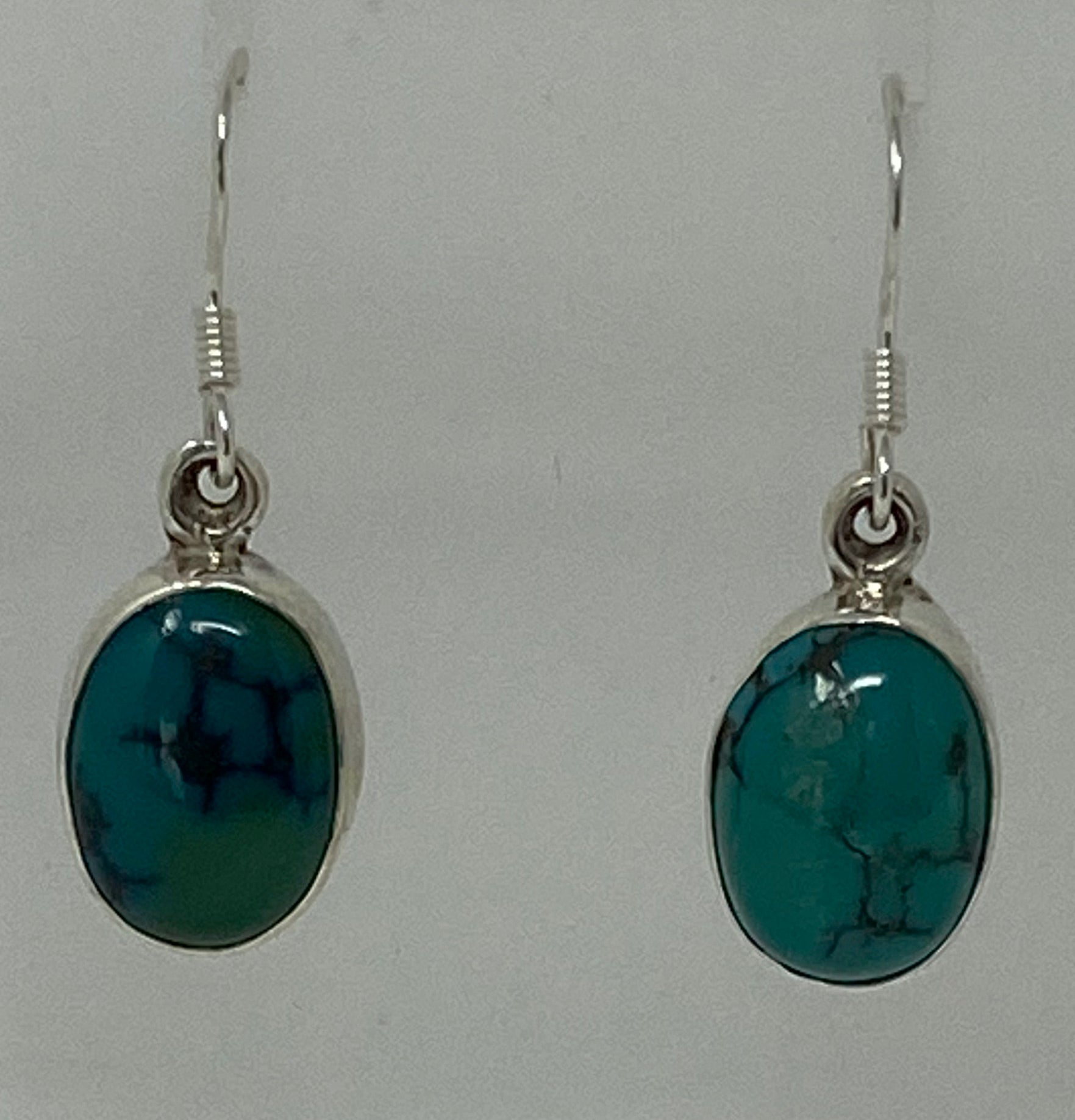Silver and Turquoise Earrings