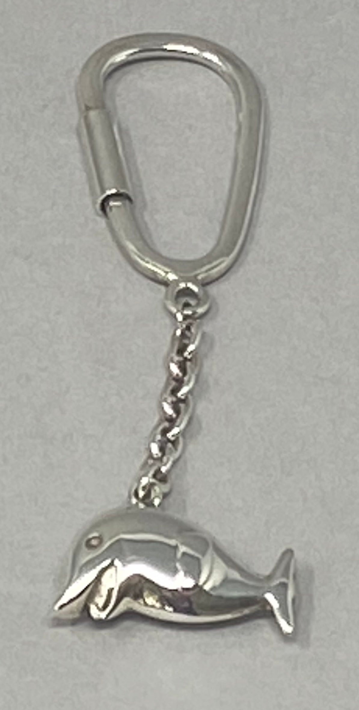 Silver Dolphin Keyring