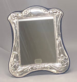 Load image into Gallery viewer, Silver Art Nouveau Style Mirror
