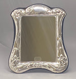 Load image into Gallery viewer, Silver Art Nouveau Style Mirror
