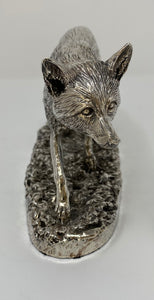 Sterling Silver Fox