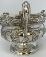 Load image into Gallery viewer, Antique Victorian Silver Embossed Two Handled Bowl
