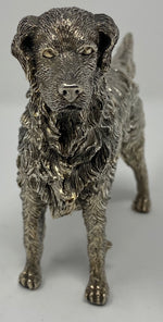 Load image into Gallery viewer, Sterling Silver Retriever - full english hallmark
