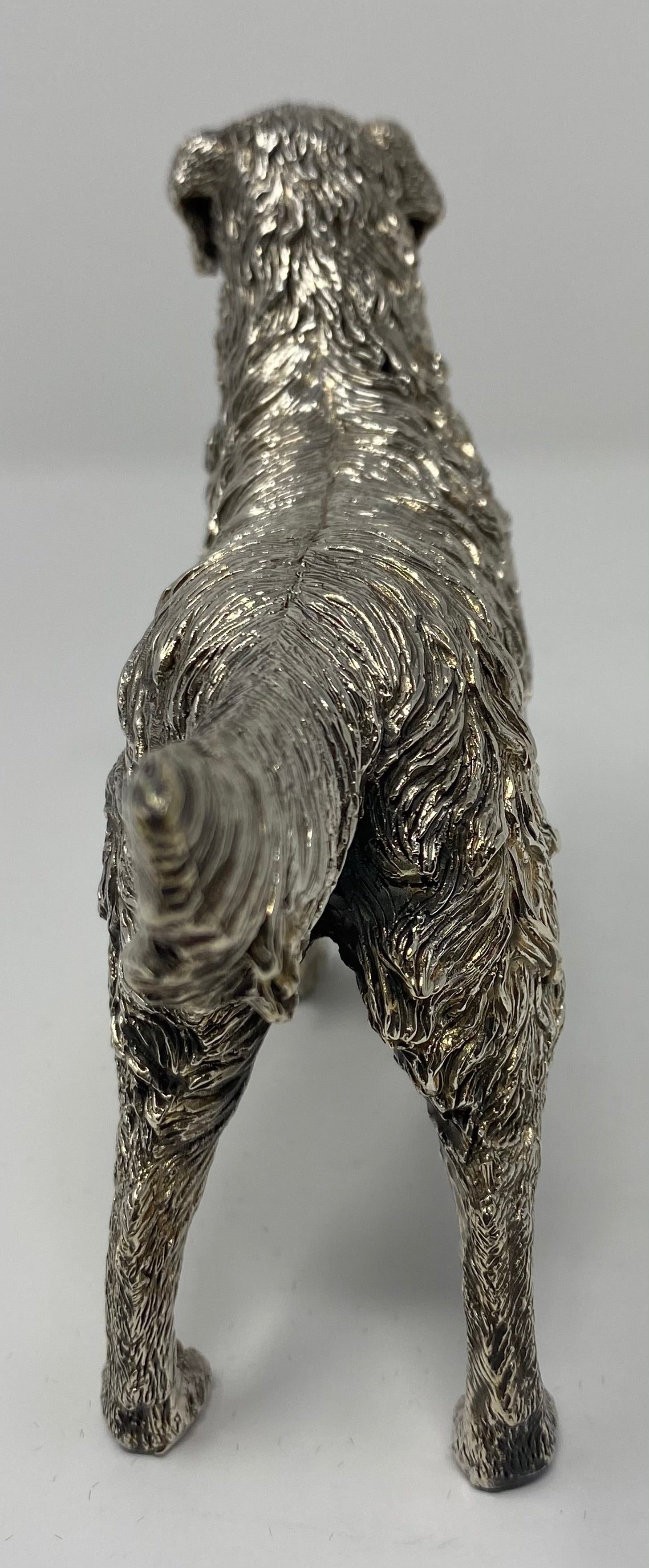 Sterling Silver Retriever - full english hallmark