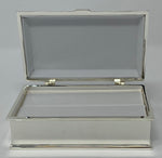 Load image into Gallery viewer, Silver Plated Jewellery Box

