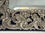 Load image into Gallery viewer, Antique Silver Ornate Pierced Mirror
