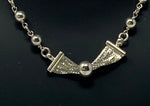 Load image into Gallery viewer, Silver Twist Mesh Necklace
