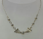 Load image into Gallery viewer, Silver Twist Mesh Necklace
