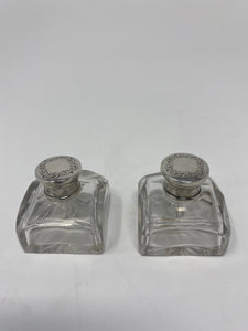 Victorian Silver Perfume Bottles
