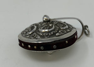 Victorian Silver Pin Cushion