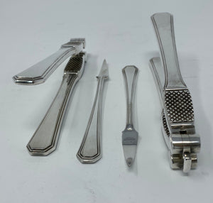 Antique Silver Plated Mappin & Webb Nutcracker Set