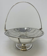 Load image into Gallery viewer, Silver Plated Deco Style Basket
