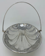 Load image into Gallery viewer, Silver Plated Deco Style Basket
