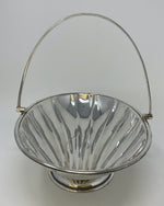 Load image into Gallery viewer, Silver Plated Deco Style Basket
