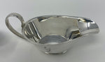 Load image into Gallery viewer, Pair of Silver Plated Sauce Boats with Guiness Crest (worn)
