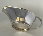 Load image into Gallery viewer, Pair of Silver Plated Sauce Boats with Guiness Crest (worn)
