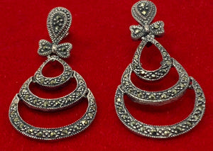 Silver and Marcasite Earrings