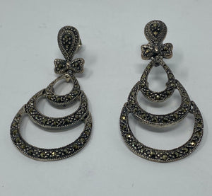 Silver and Marcasite Earrings