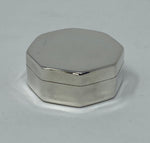 Load image into Gallery viewer, Silver Hexagonal Box With Pull Off Lid
