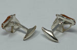 Load image into Gallery viewer, Silver and Enamel Horse Cufflinks
