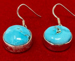 Load image into Gallery viewer, Silver and Turquoise Earrings
